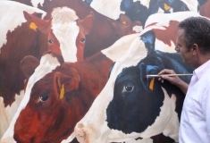 Koeienschilder Marcel Noordman